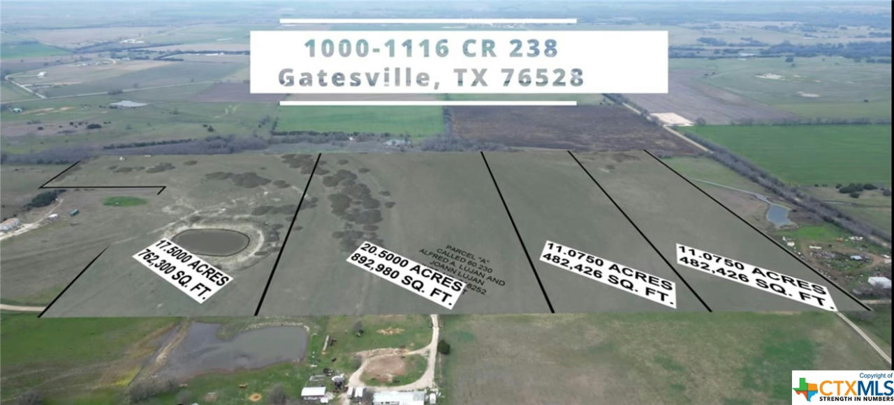 LOT 3 COUNTY RD 238, GATESVILLE, TX 76528, photo 1 of 8
